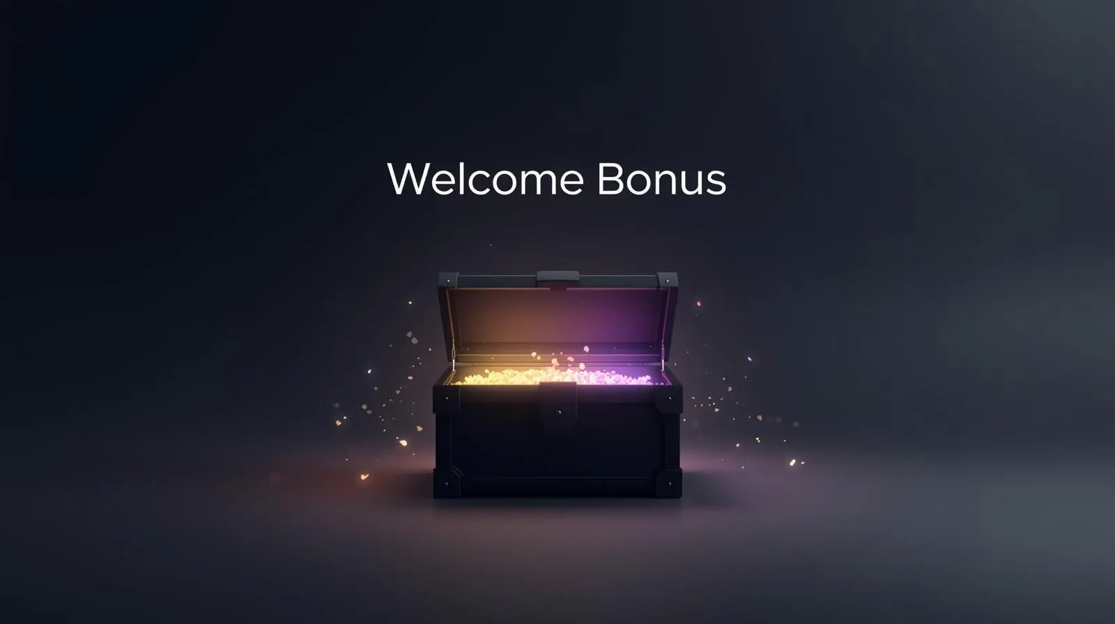 Ruby Vegas Casino welcome bonus treasure chest